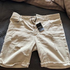 Brand new ripped jean shorts
